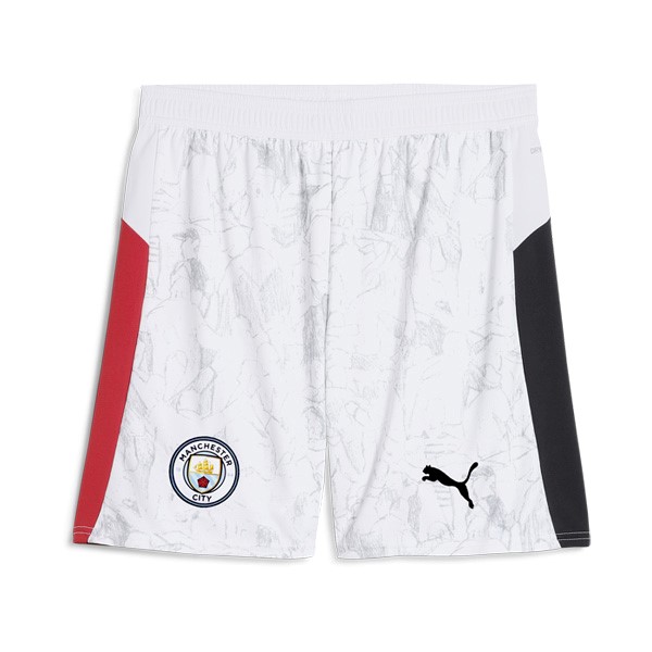 Strümpfe Manchester City KidSuper 2025-26 Weiß